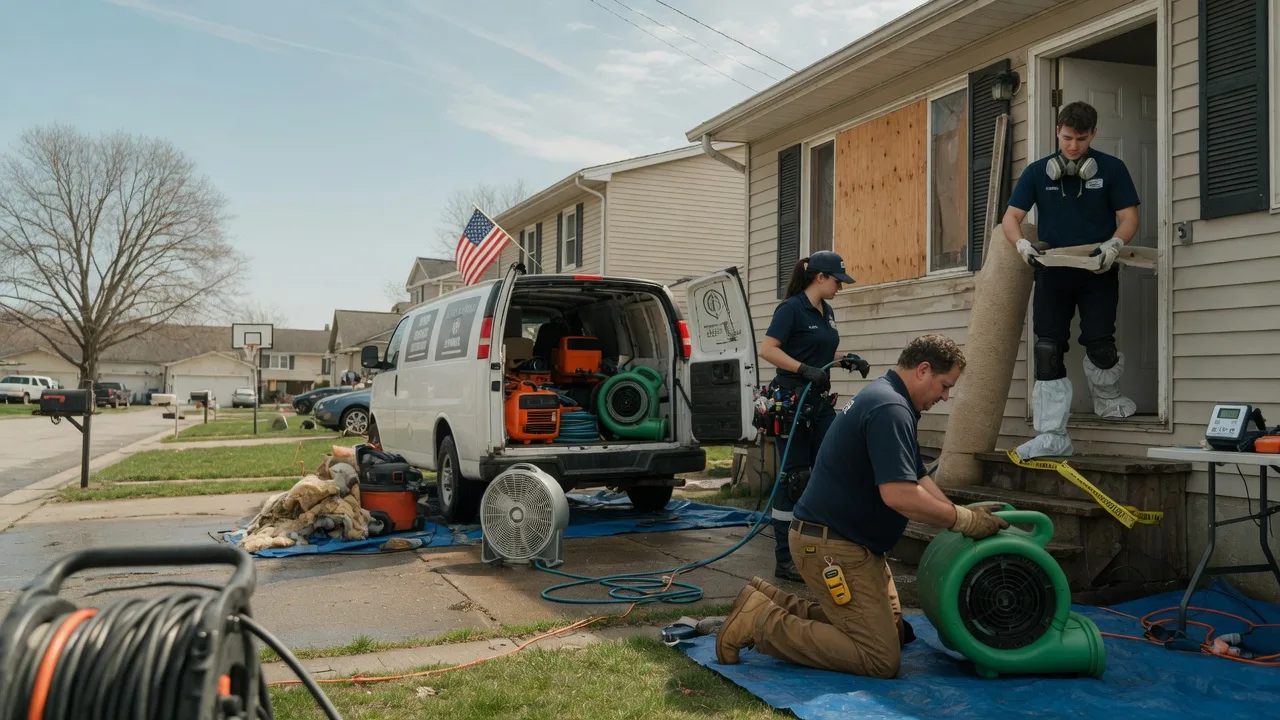 Water Damage Restoration in Luzerne, PA near me